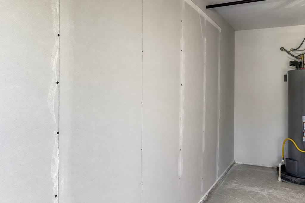 Drywall screws to replace loose nails photo